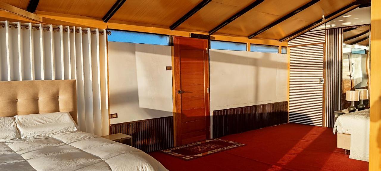 Titicaca Habitacion Panoramica Vista Al Amanecer Villa Puno Bagian luar foto